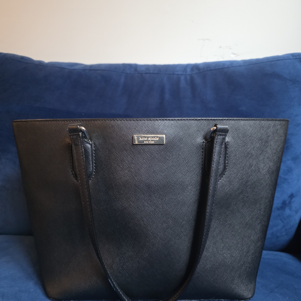 Kate Spade Navy Blue Tote Bag